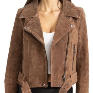 Blank NYC Brown Suede Jacket
